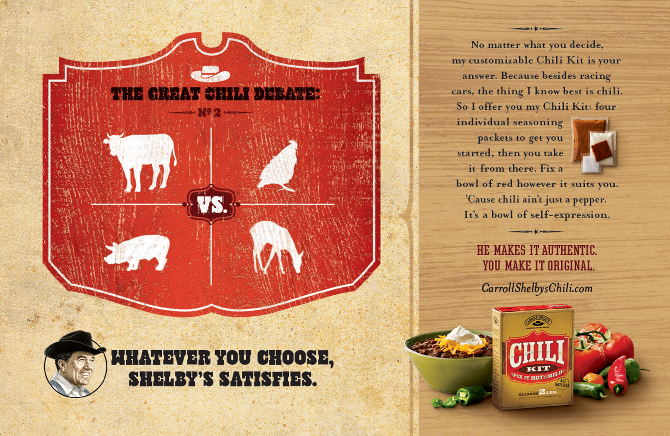 Carroll shelby's chili coupons
